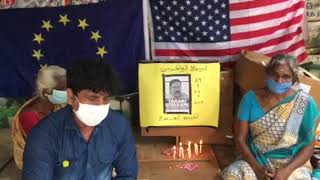 மாமனிதர் சிவராம் அவர்களை நினைவு கூர்ந்த தமிழர் தாயக காணாமல் ஆக்கப்பட்ட சங்கத்தினர்